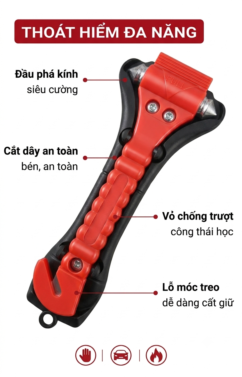 Búa thoát hiểm đa năng